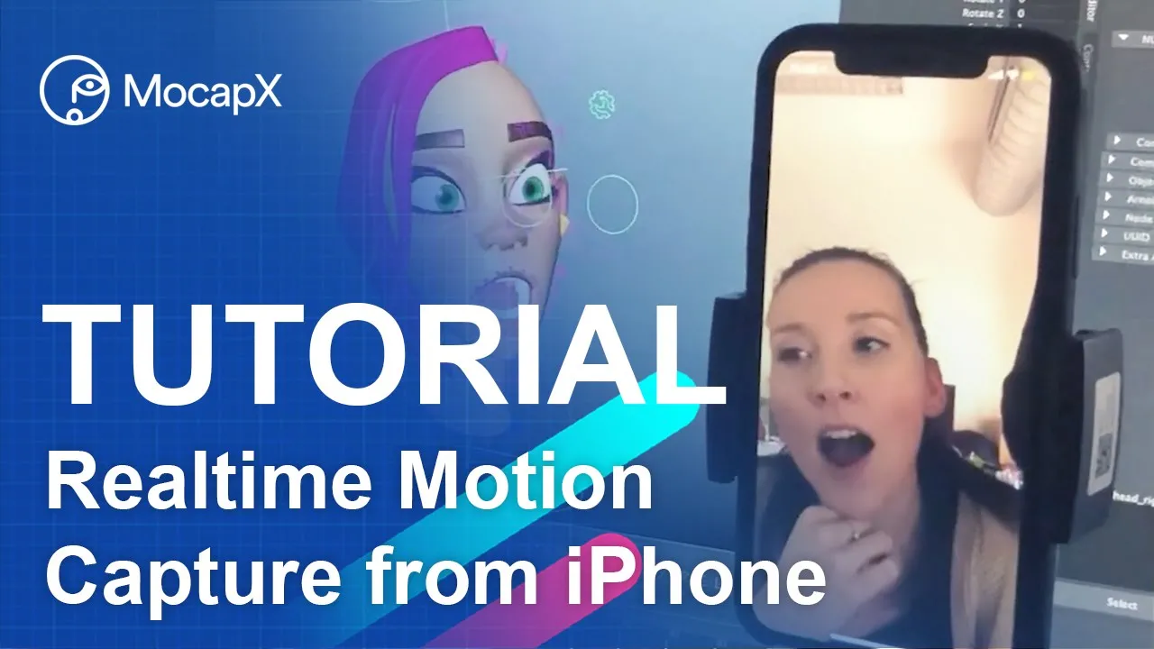 MocapX - Facial Motion Capture App for iPhoneX